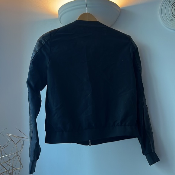 Stella and Jamie Jacket Sheer Cut Out Genuine Leather - Picture 5 of 9